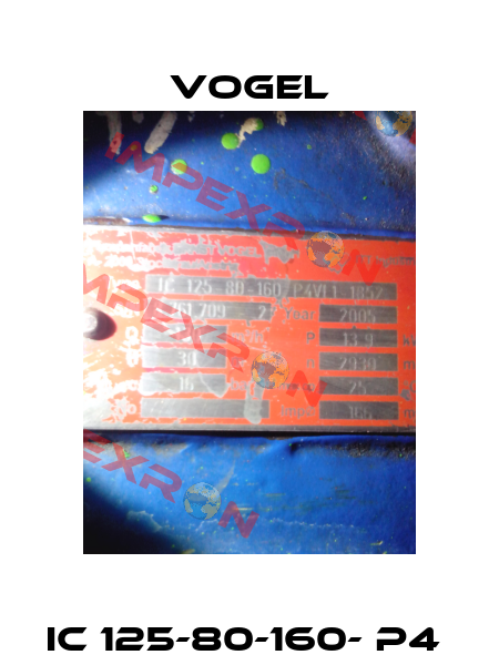 IC 125-80-160- P4  Vogel