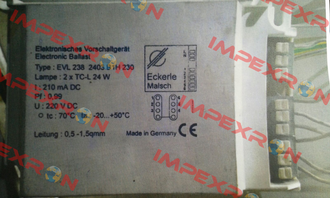 EVL 238   230V   2403 B1 H 230 (10 pcs)    oem Eckerle