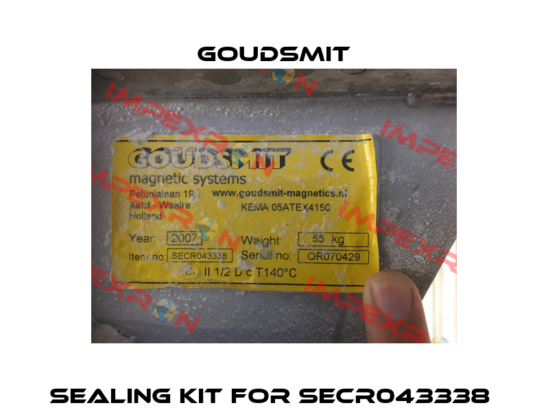 Sealing Kit for SECR043338  Goudsmit Magnetics