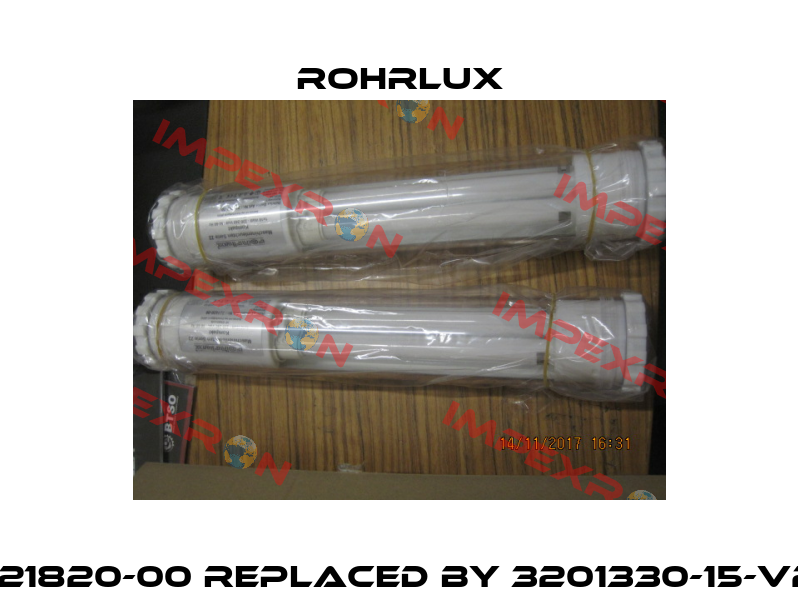 221820-00 replaced by 3201330-15-V2  Rohrlux
