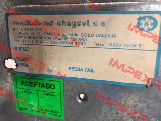 7600013 Chaysol