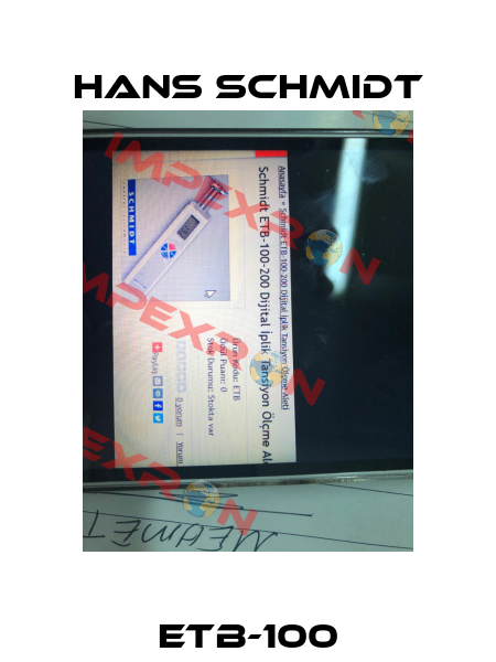 ETB-100 Hans Schmidt