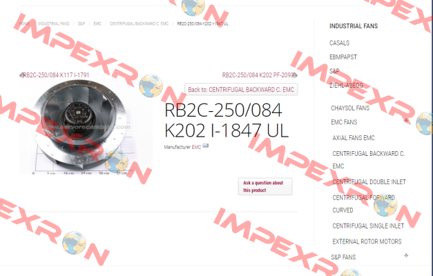 RB2C-250/084 K202 I-1847 Emc