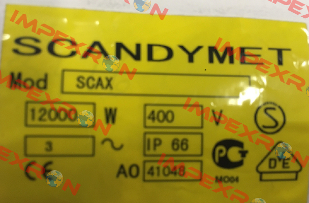 SCAX 12kW (AO41048) SCANDYMET