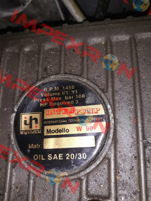 Type W 98 Interpump