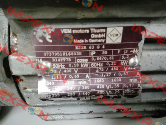 DM-4-B14K-0,18-63-A-Z0  AC Motoren