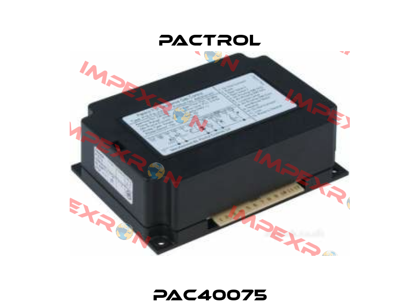PAC40075 Pactrol