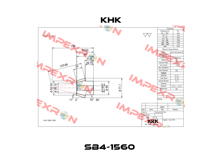 SB4-1560  KHK
