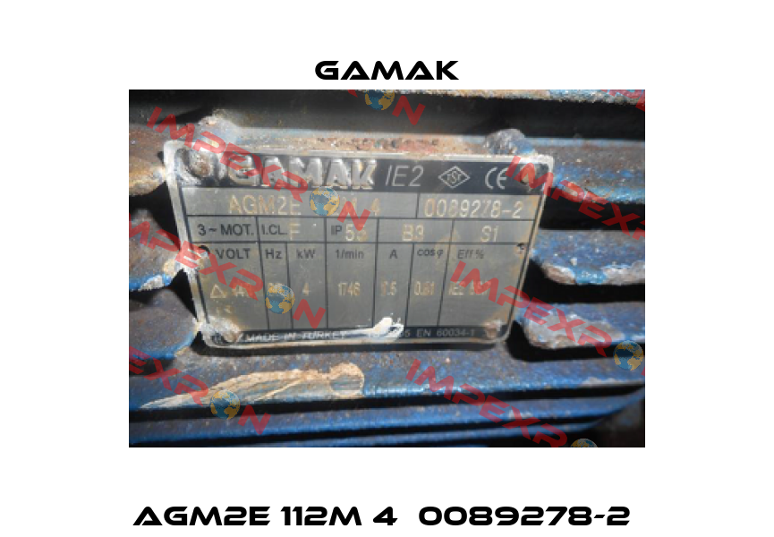 AGM2E 112M 4  0089278-2  Gamak