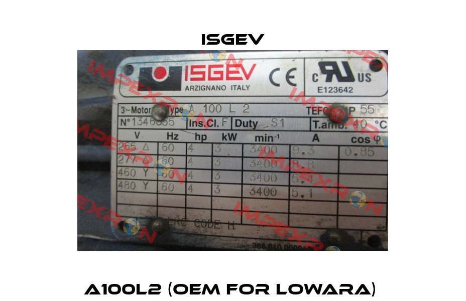 A100L2 (OEM for Lowara)  Isgev