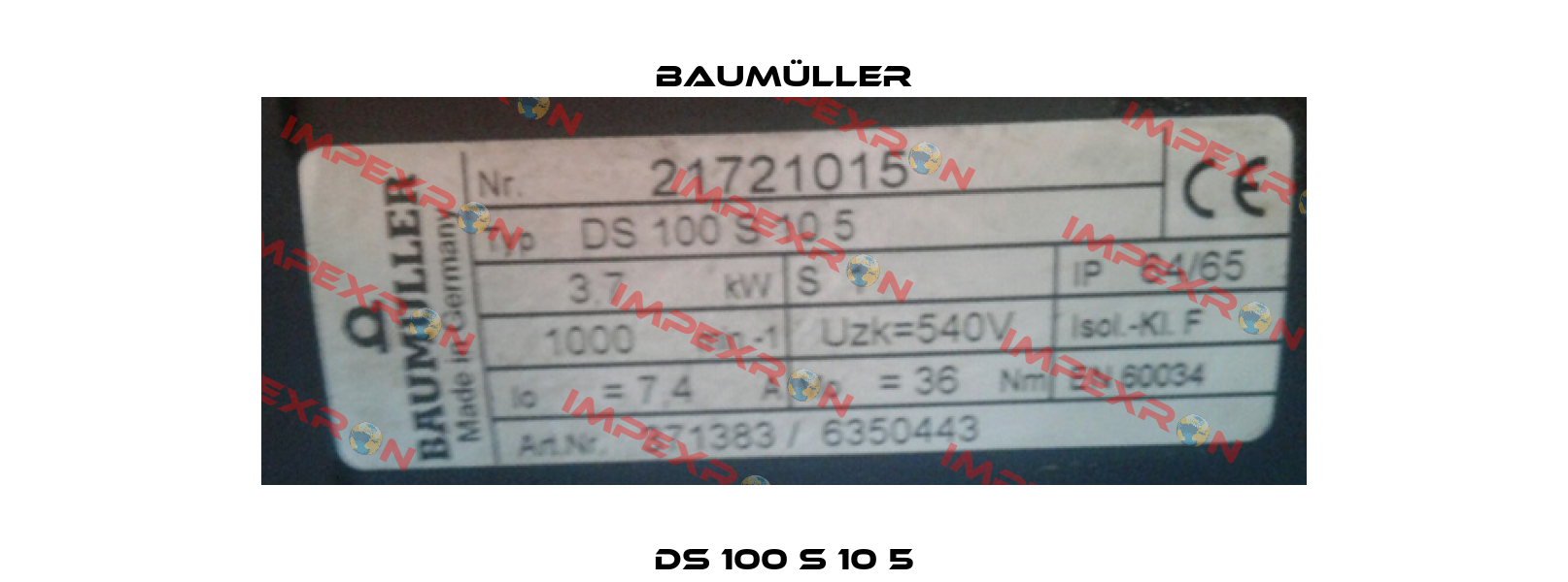 DS 100 S 10 5 Baumüller