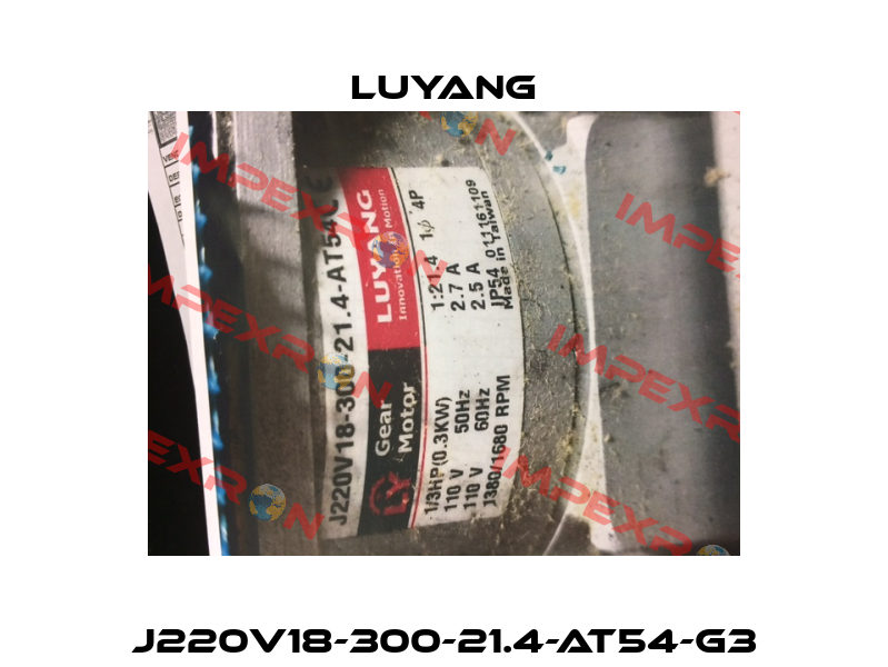 J220V18-300-21.4-AT54-G3 Luyang Gear Motor