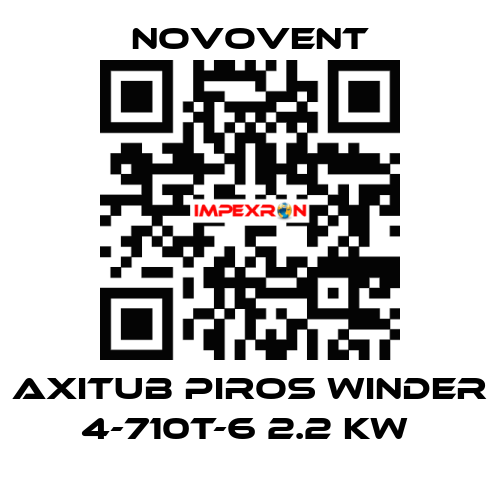 AXITUB PIROS WINDER 4-710T-6 2.2 KW  Novovent