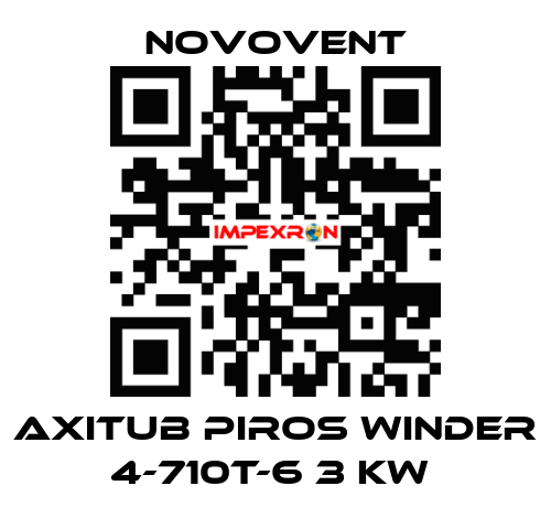 AXITUB PIROS WINDER 4-710T-6 3 KW  Novovent