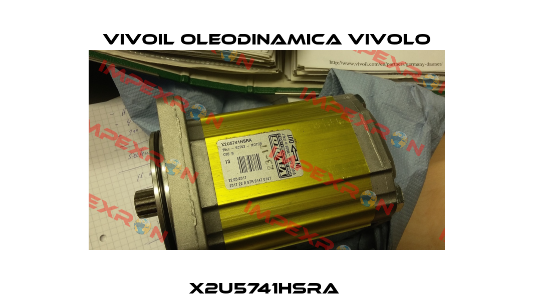 X2U5741HSRA  Vivoil Oleodinamica Vivolo