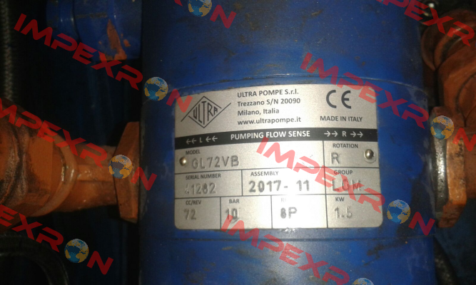 PGLG--72VVVB---GG--M8112M Ultra Pompe