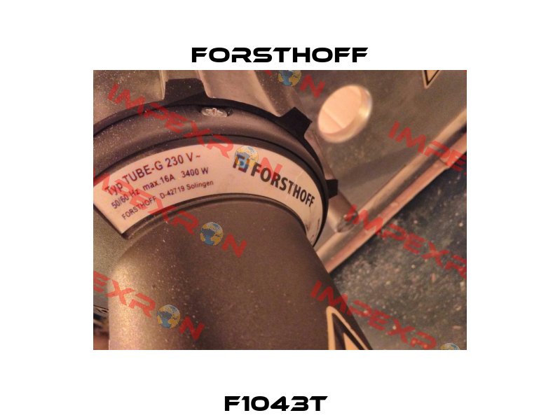 F1043T  Forsthoff