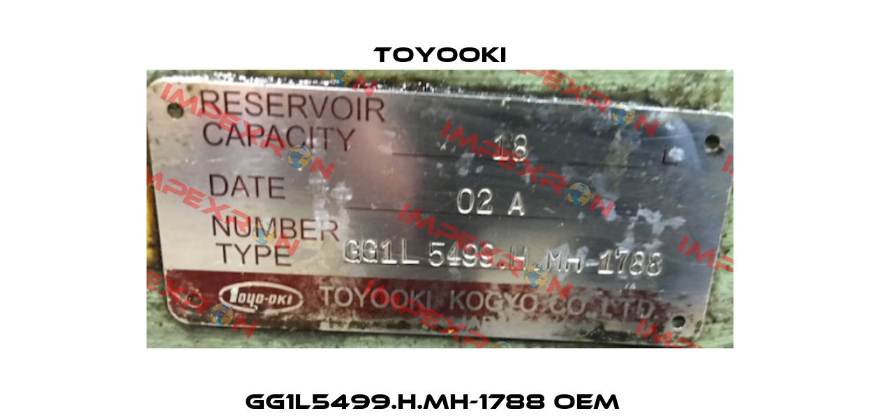GG1L5499.H.MH-1788 OEM   Toyooki
