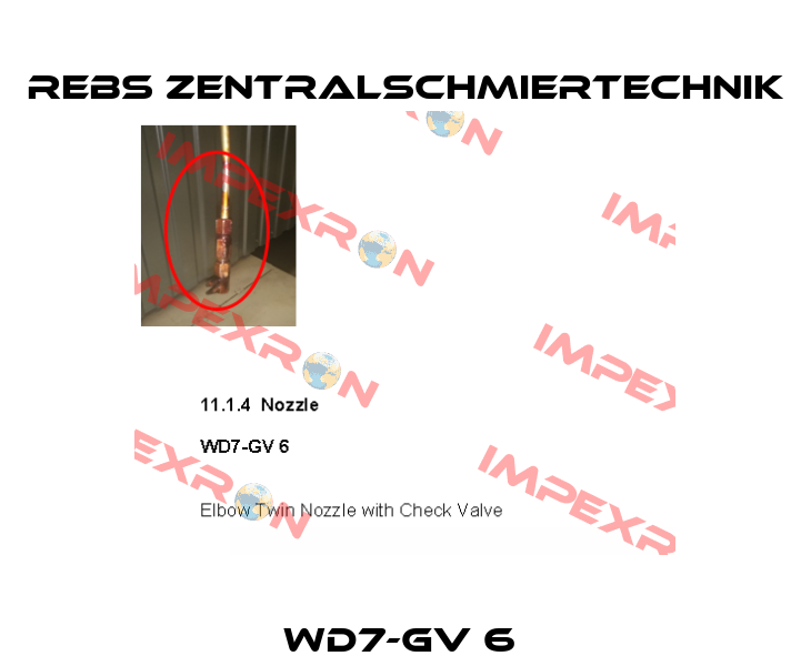 WD7-GV 6  Rebs Zentralschmiertechnik
