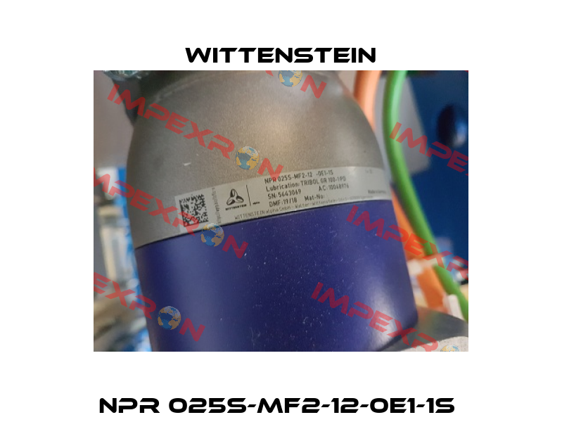 NPR 025S-MF2-12-0E1-1S  Wittenstein