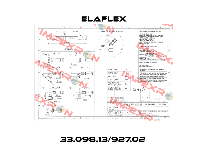 33.098.13/927.02  Elaflex
