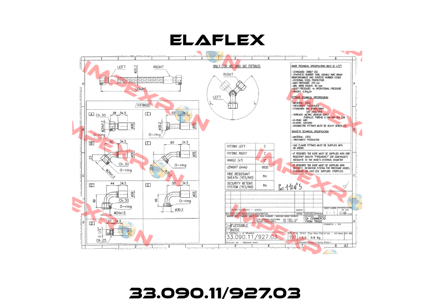 33.090.11/927.03  Elaflex