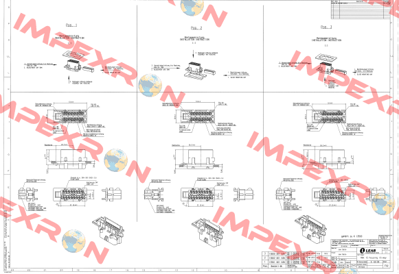 13561.601. 636 (Pack 1000 pieces) Lear (Grote Hartmann)