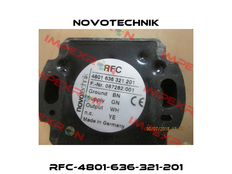 RFC-4801-636-321-201 Novotechnik