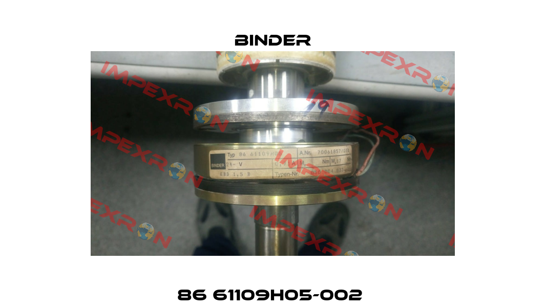 86 61109H05-002  Binder
