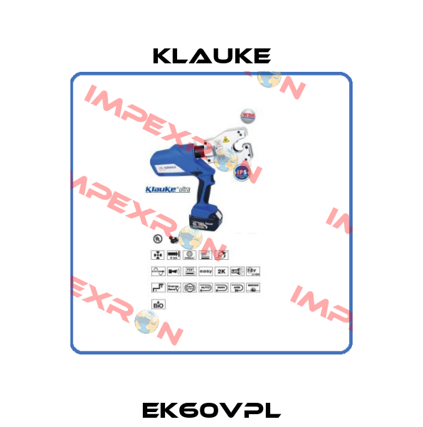 EK60VPL Klauke