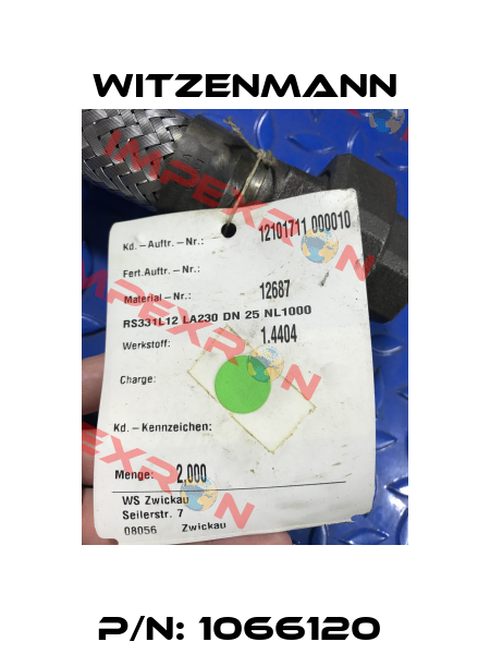 P/N: 1066120  Witzenmann