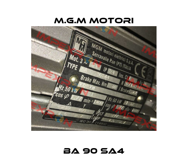 BA 90 SA4 M.G.M MOTORI