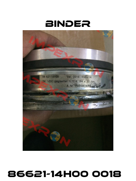 86621-14H00 0018   Binder