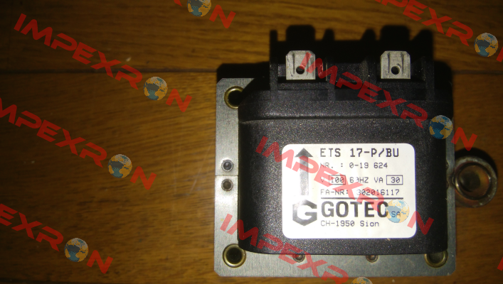 suction seat of GOTEC 17-P / BU Gotec
