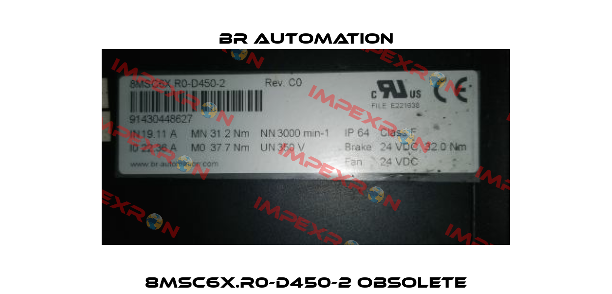 8MSC6X.R0-D450-2 obsolete Br Automation
