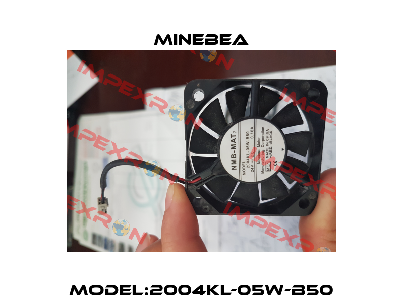 Model:2004KL-05W-B50 Minebea