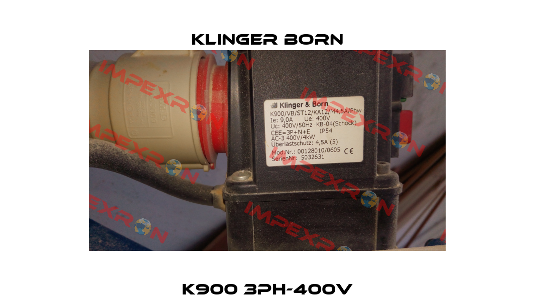 K900 3Ph-400V Klinger Born