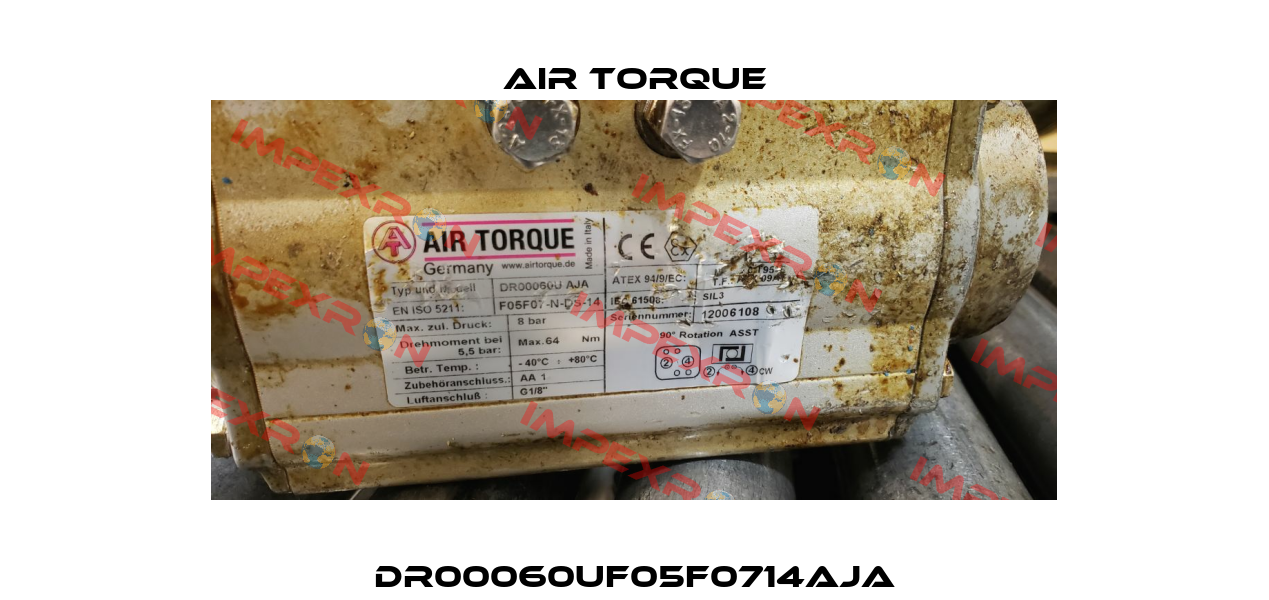 DR00060UF05F0714AJA Air Torque