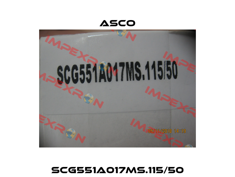 SCG551A017MS.115/50 Asco