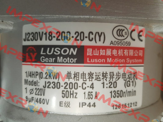 J230V18-200-20-C(A046) Luson