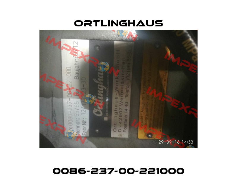 0086-237-00-221000 Ortlinghaus