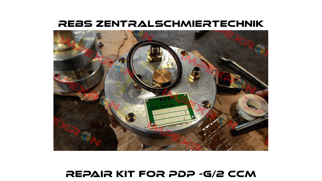 Repair kit for PDP -G/2 CCM Rebs Zentralschmiertechnik