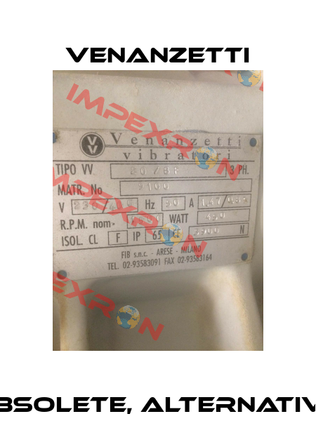 VV20/BF obsolete, alternative VV20B/4 Venanzetti