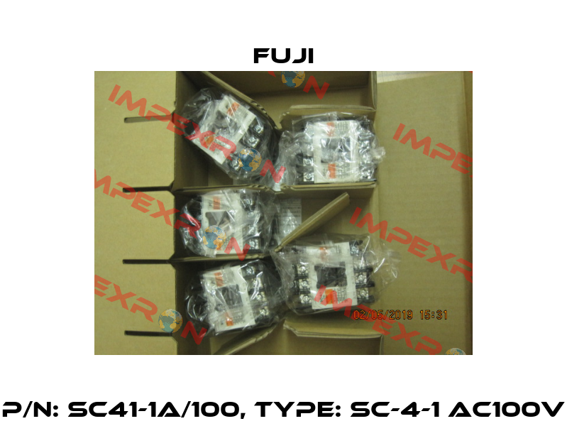 P/N: SC41-1A/100, Type: SC-4-1 AC100V Fuji