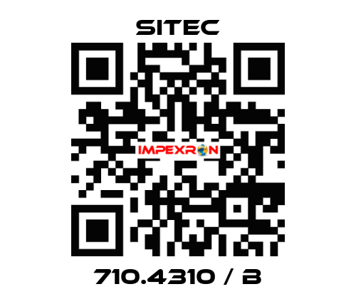 710.4310 / b SITEC