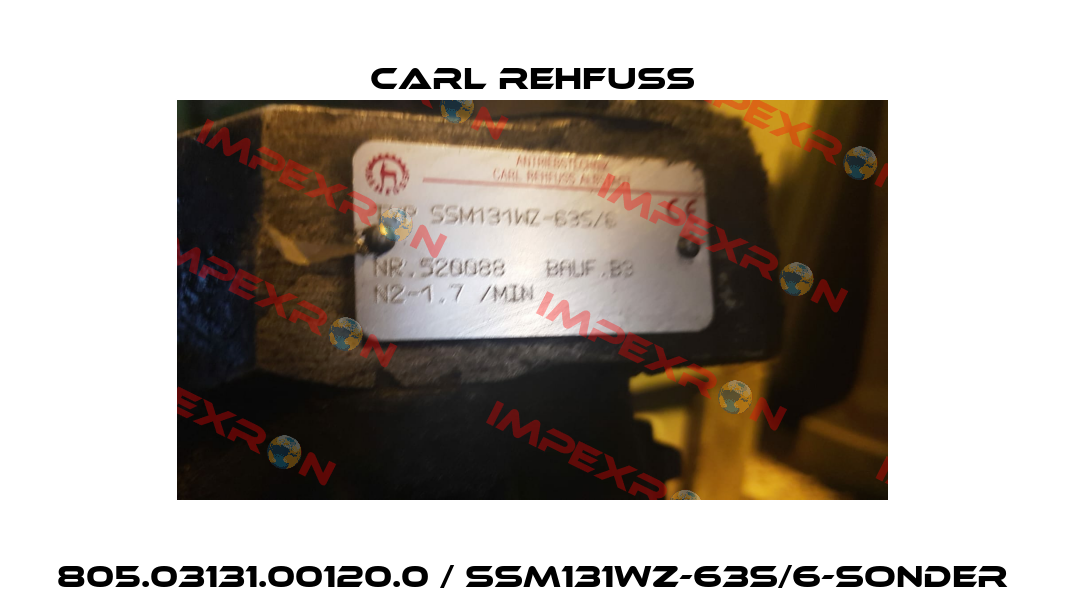 805.03131.00120.0 / SSM131WZ-63S/6-SONDER Carl Rehfuss