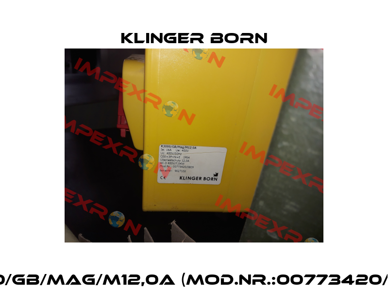K3000/GB/Mag/M12,0A (Mod.Nr.:00773420/0809) Klinger Born