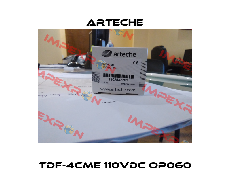 TDF-4CME 110VDC OP060 Arteche
