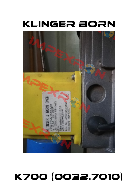K700 (0032.7010) Klinger Born