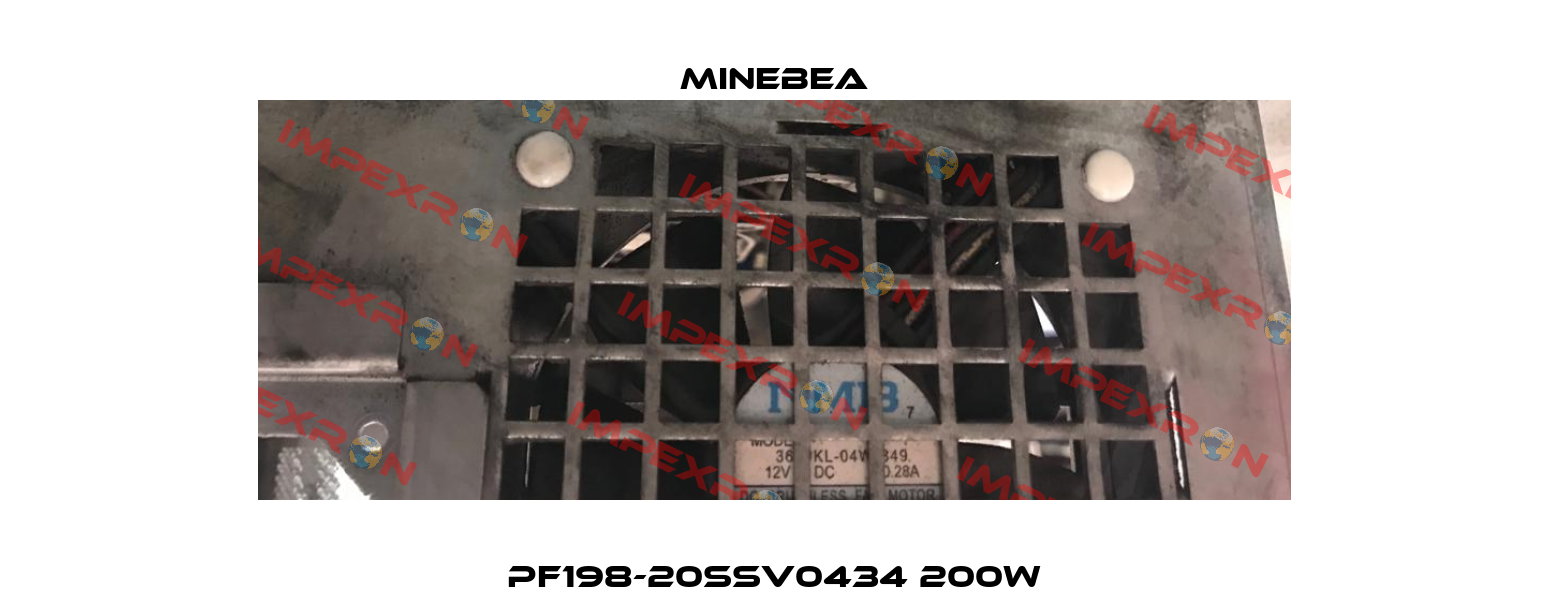 PF198-20SSV0434 200W Minebea
